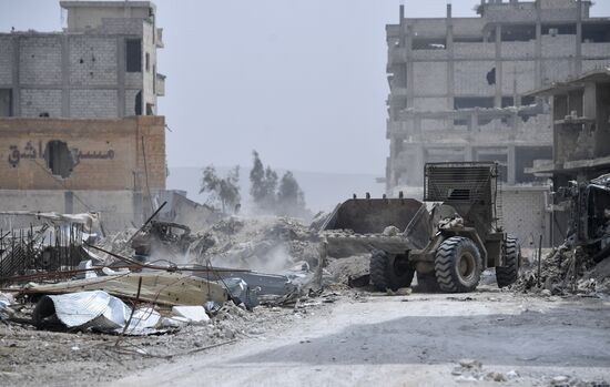 Developments near Yarmouk refugee camp in southern outskirts of Damascus