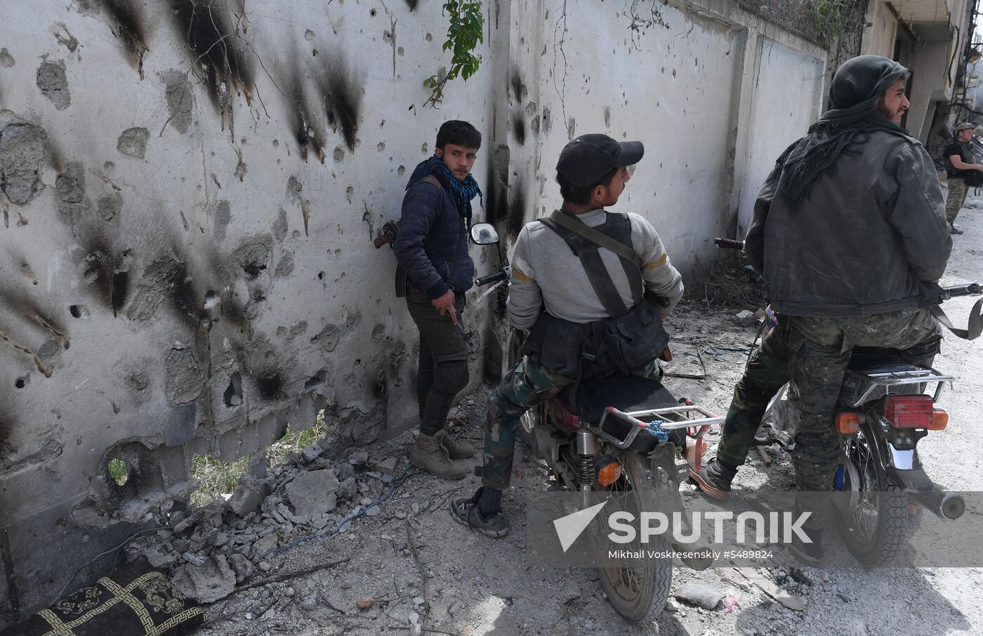 Developments near Yarmouk refugee camp in southern outskirts of Damascus