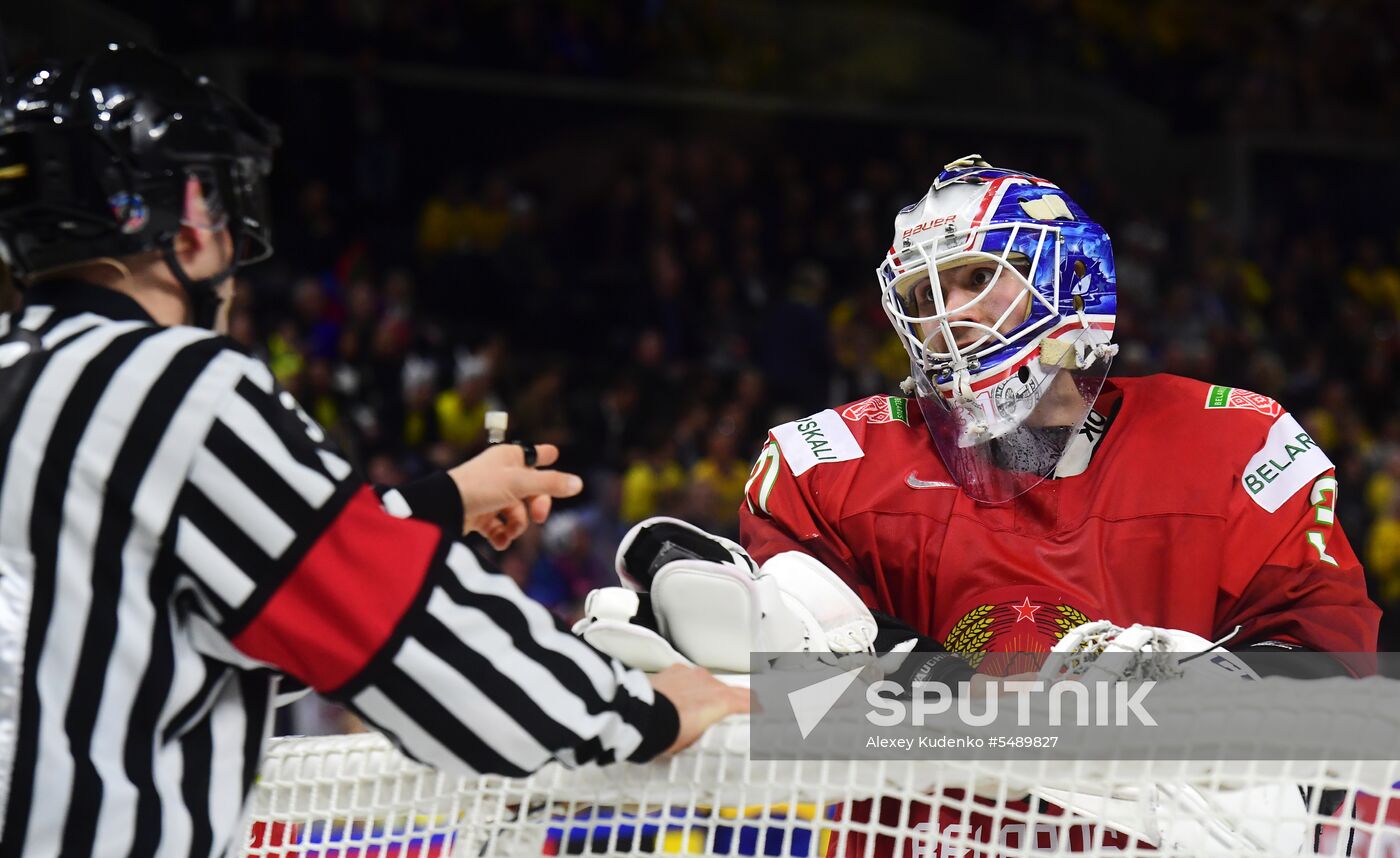 Ice hockey. World Championship. Sweden vs. Belarus