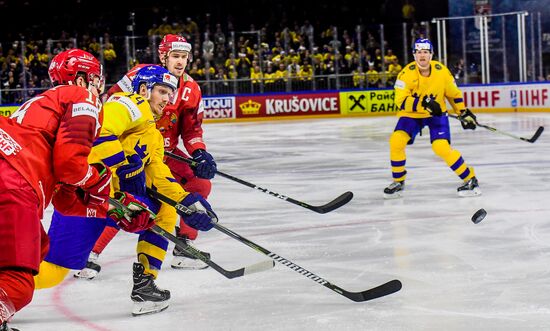 Ice hockey. World Championship. Sweden vs. Belarus