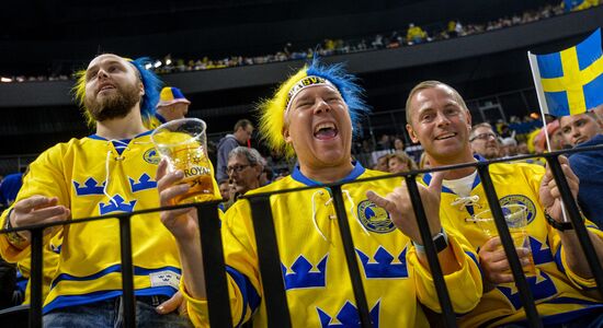 Ice hockey. World Championship. Sweden vs. Belarus