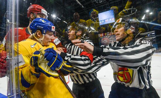 Ice hockey. World Championship. Sweden vs. Belarus