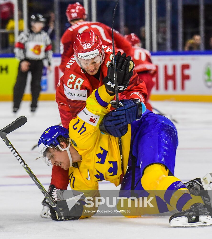 Ice hockey. World Championship. Sweden vs. Belarus