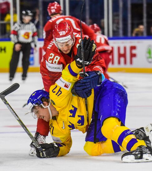 Ice hockey. World Championship. Sweden vs. Belarus