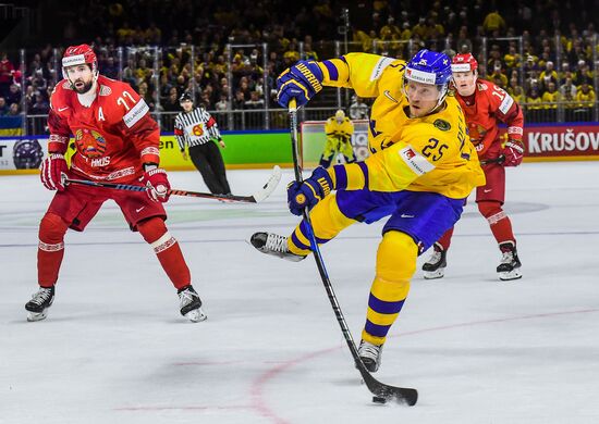 Ice hockey. World Championship. Sweden vs. Belarus