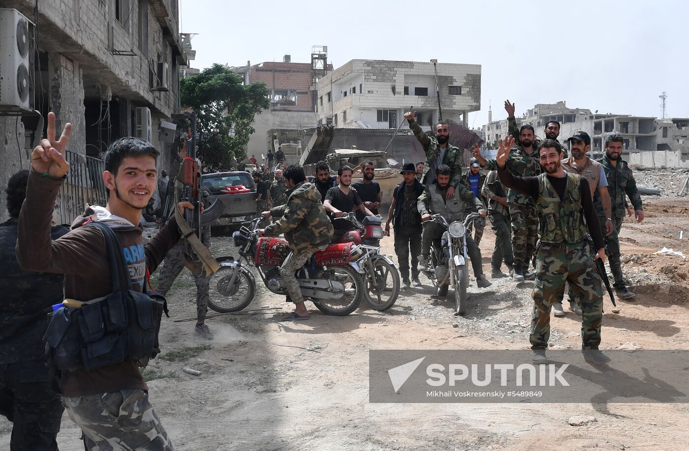 Developments near Yarmouk refugee camp in southern outskirts of Damascus