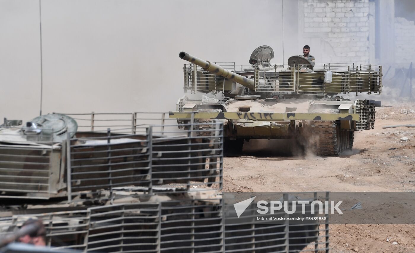 Developments near Yarmouk refugee camp in southern outskirts of Damascus