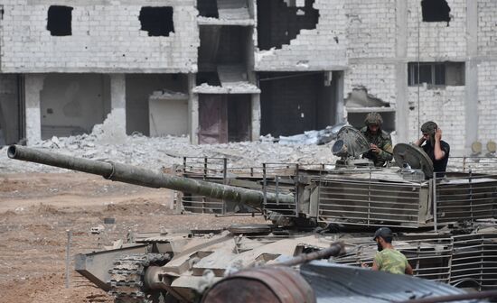 Developments near Yarmouk refugee camp in southern outskirts of Damascus