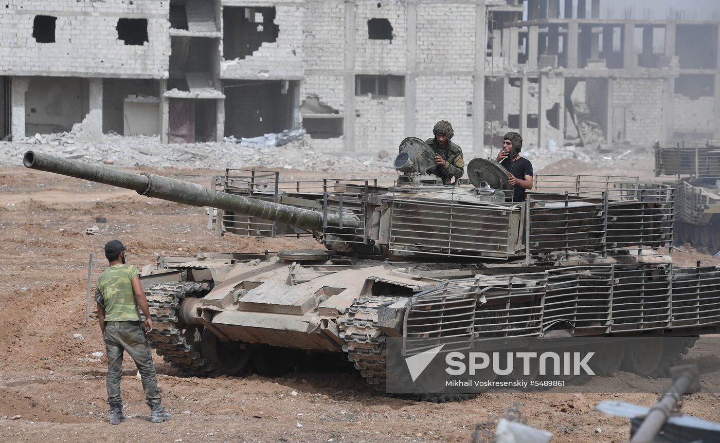 Developments near Yarmouk refugee camp in southern outskirts of Damascus