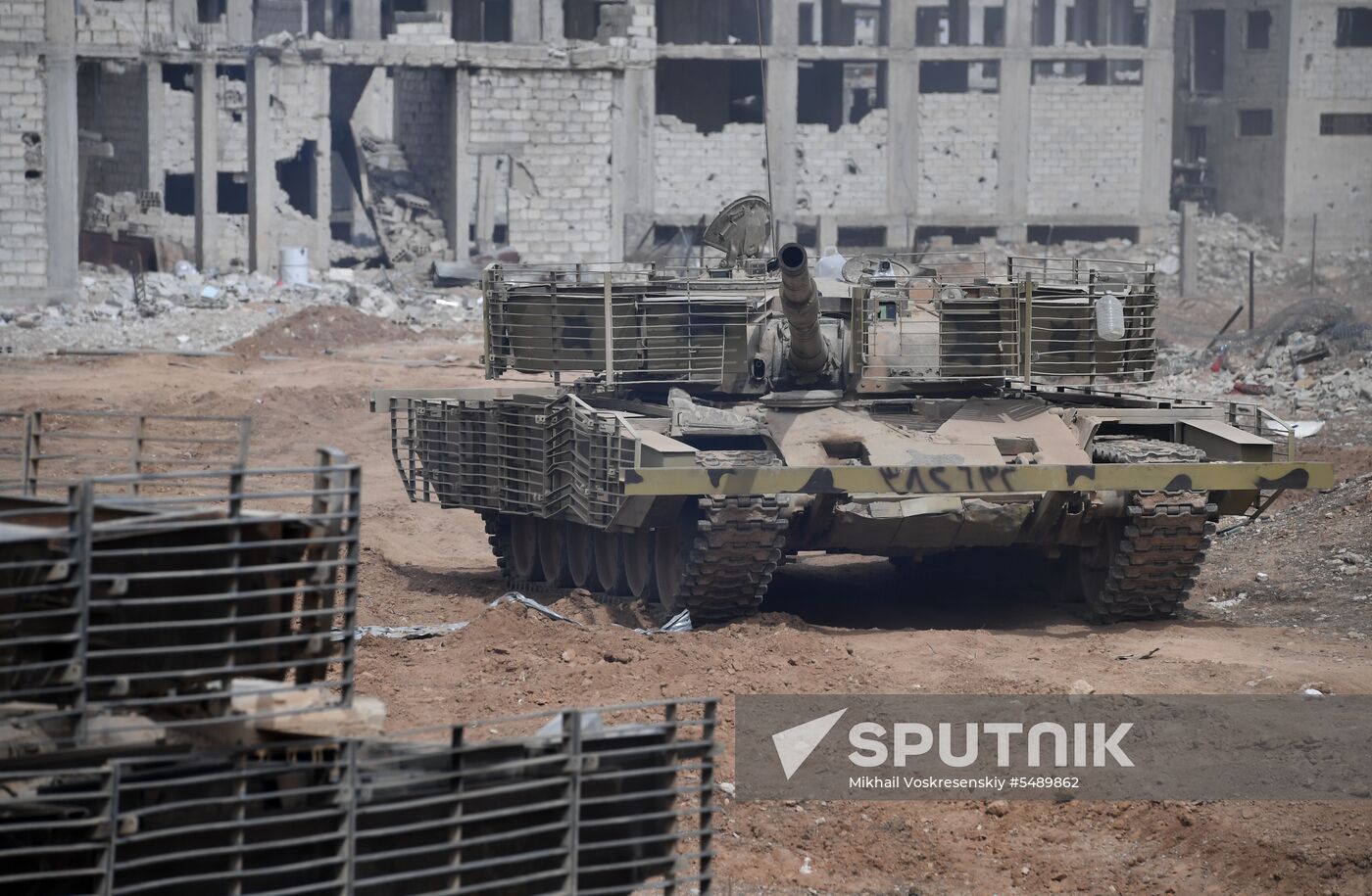 Developments near Yarmouk refugee camp in southern outskirts of Damascus