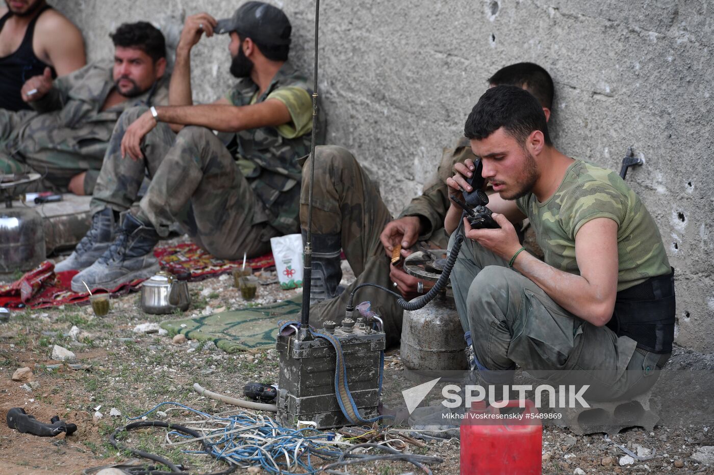 Developments near Yarmouk refugee camp in southern outskirts of Damascus