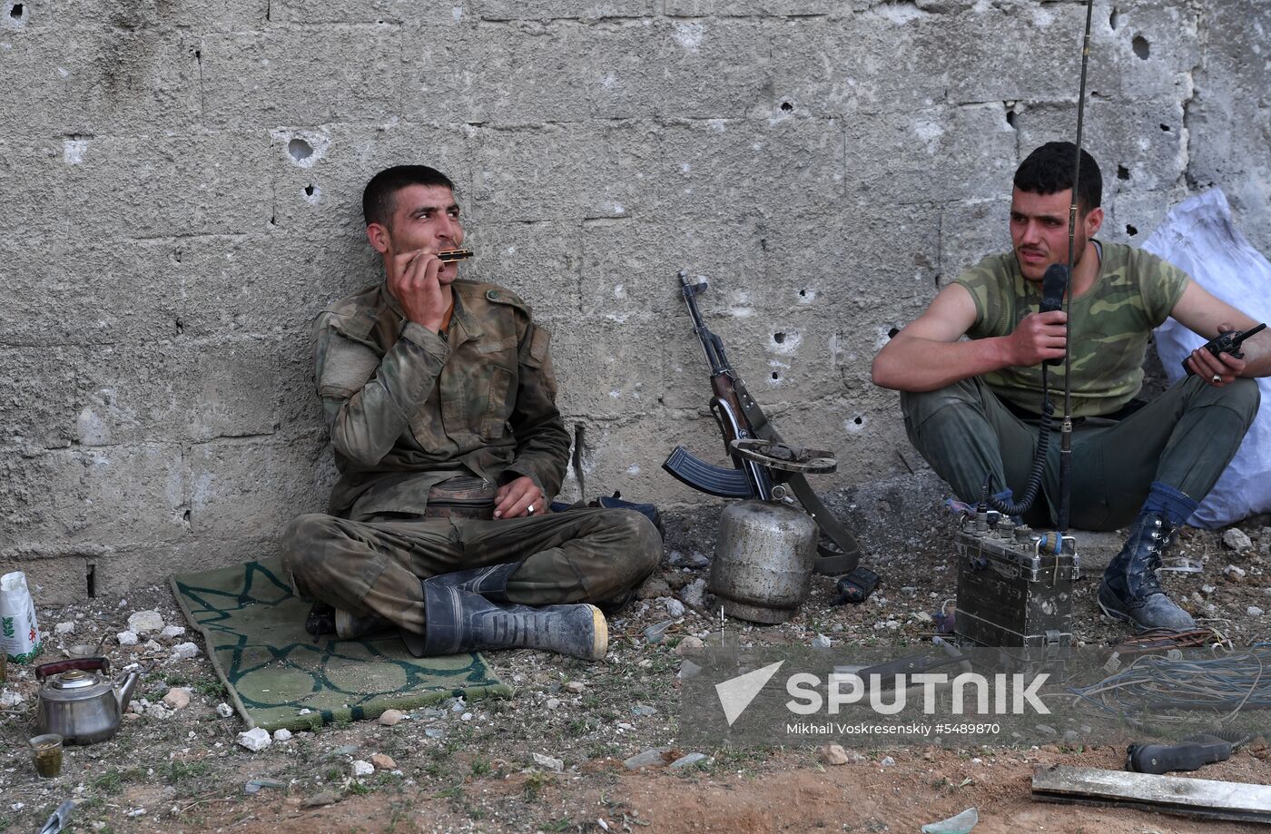 Developments near Yarmouk refugee camp in southern outskirts of Damascus