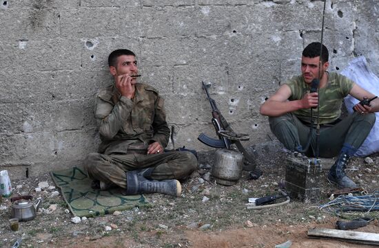 Developments near Yarmouk refugee camp in southern outskirts of Damascus