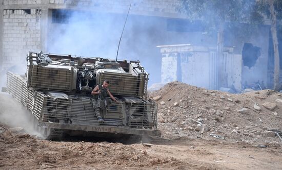 Developments near Yarmouk refugee camp in southern outskirts of Damascus