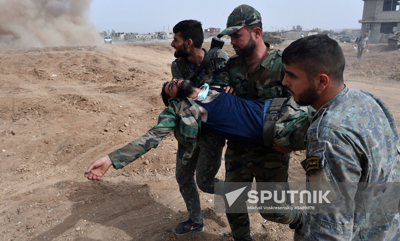 Developments near Yarmouk refugee camp in southern outskirts of Damascus