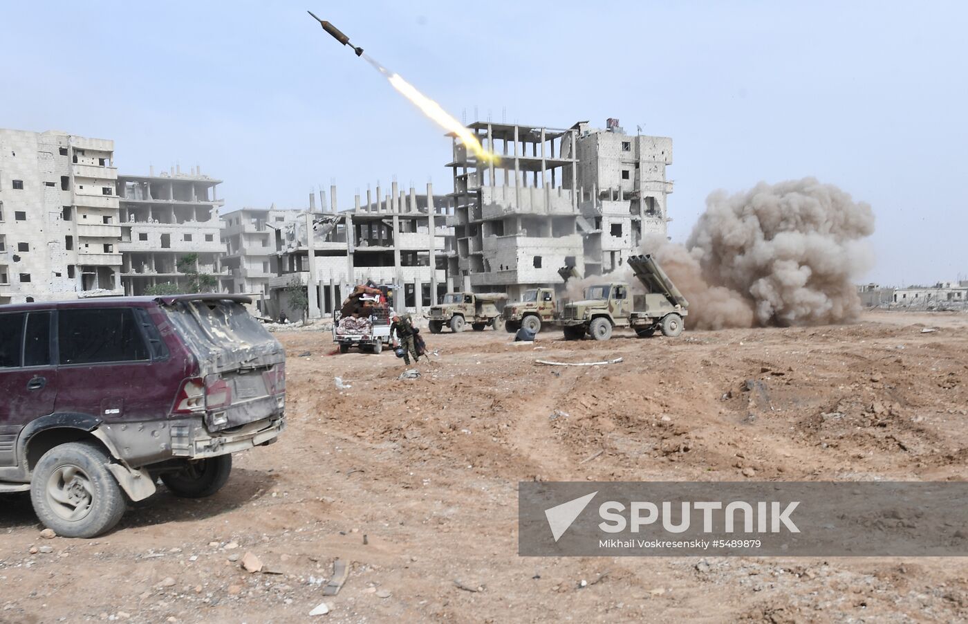 Developments near Yarmouk refugee camp in southern outskirts of Damascus