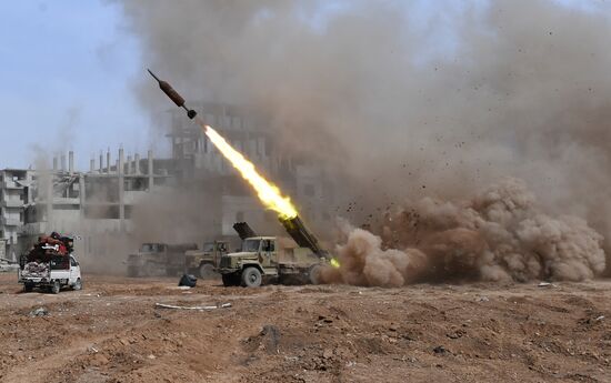 Developments near Yarmouk refugee camp in southern outskirts of Damascus