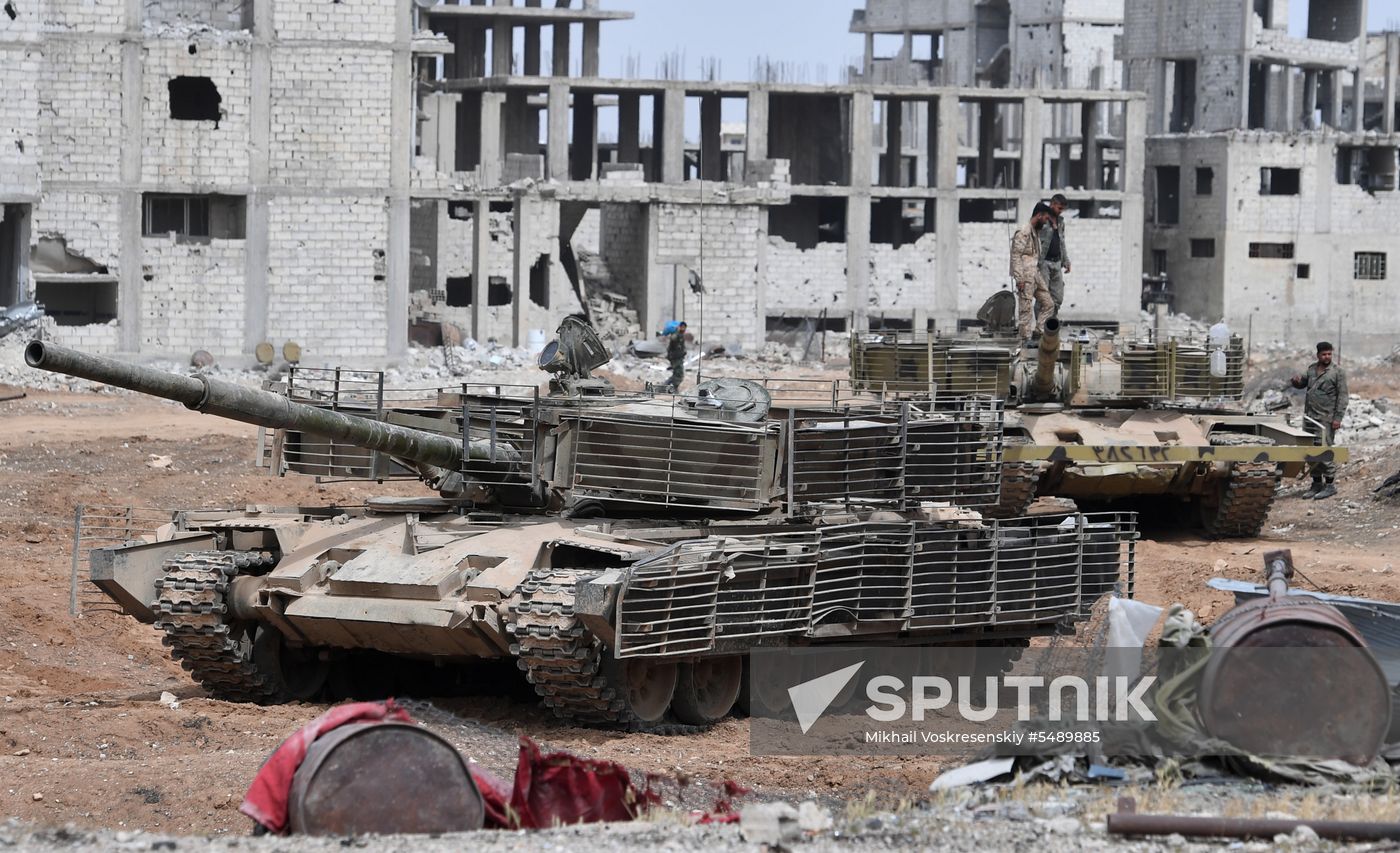 Developments near Yarmouk refugee camp in southern outskirts of Damascus