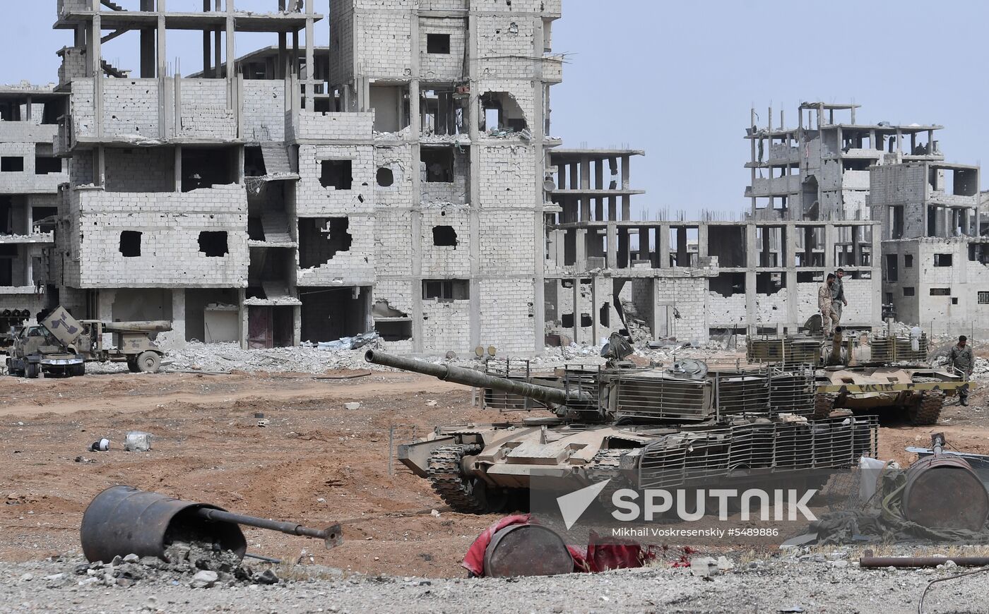 Developments near Yarmouk refugee camp in southern outskirts of Damascus