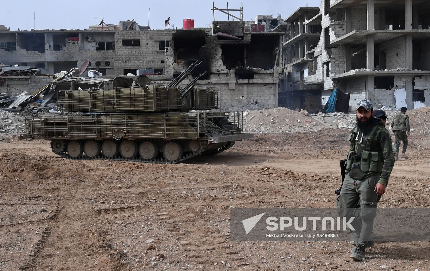 Developments near Yarmouk refugee camp in southern outskirts of Damascus