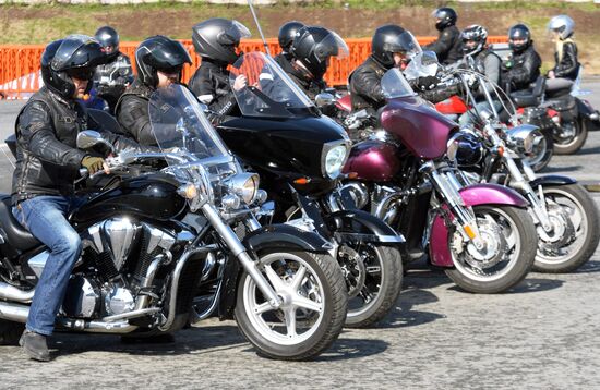 Biker season kicks off in Vladivostok