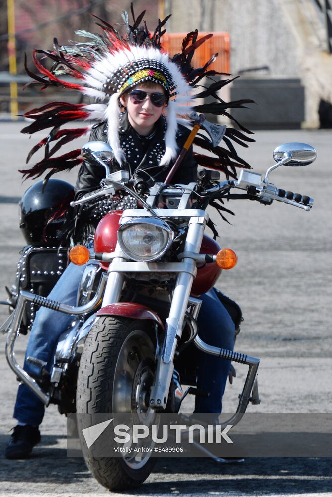 Biker season kicks off in Vladivostok