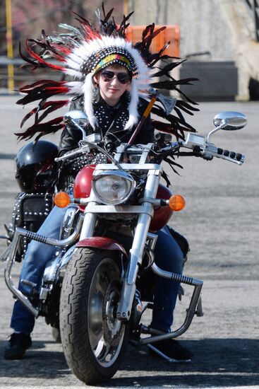 Biker season kicks off in Vladivostok
