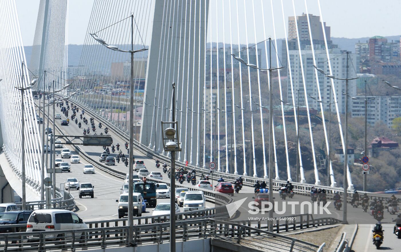 Biker season kicks off in Vladivostok