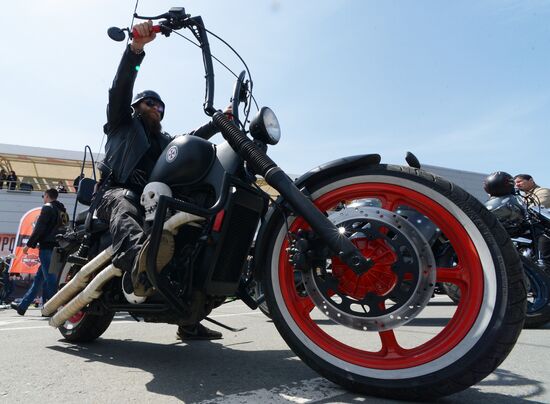 Biker season kicks off in Vladivostok