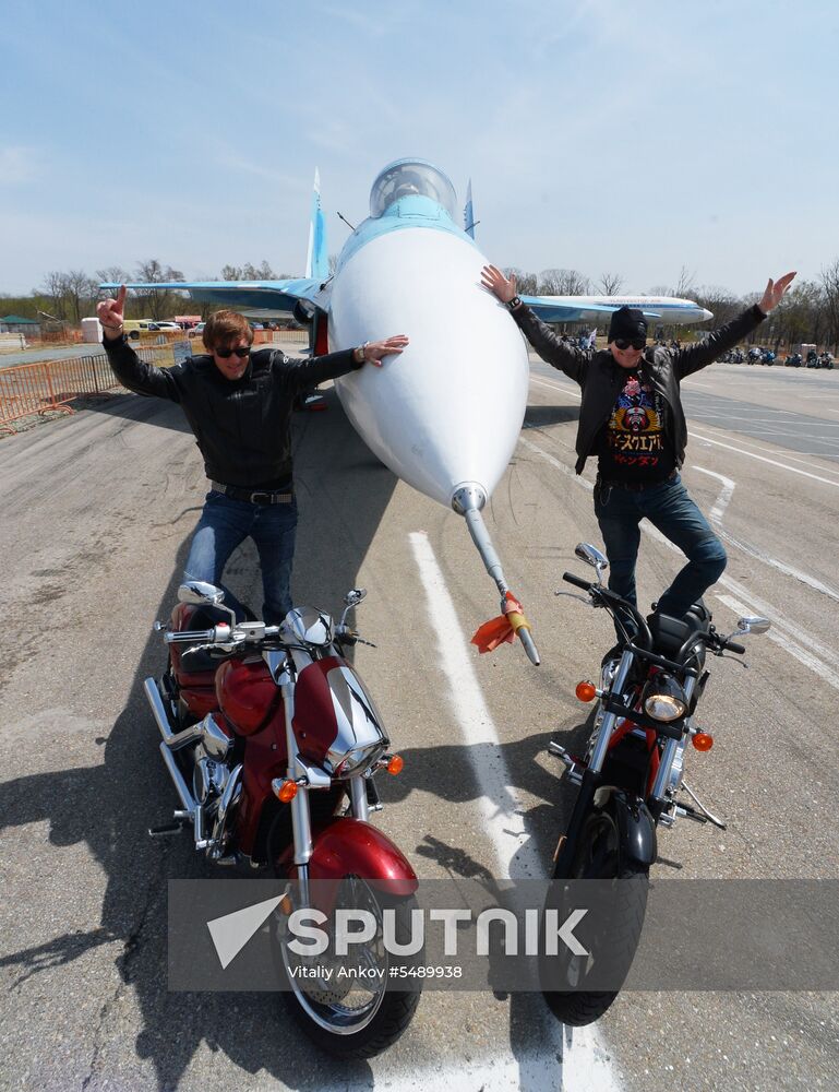Biker season kicks off in Vladivostok