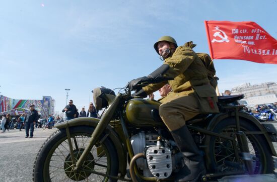 Biker season kicks off in Vladivostok