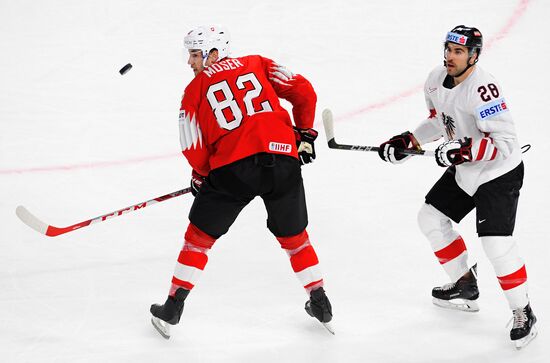 Ice Hockey World Championship. Switzerland vs. Austria
