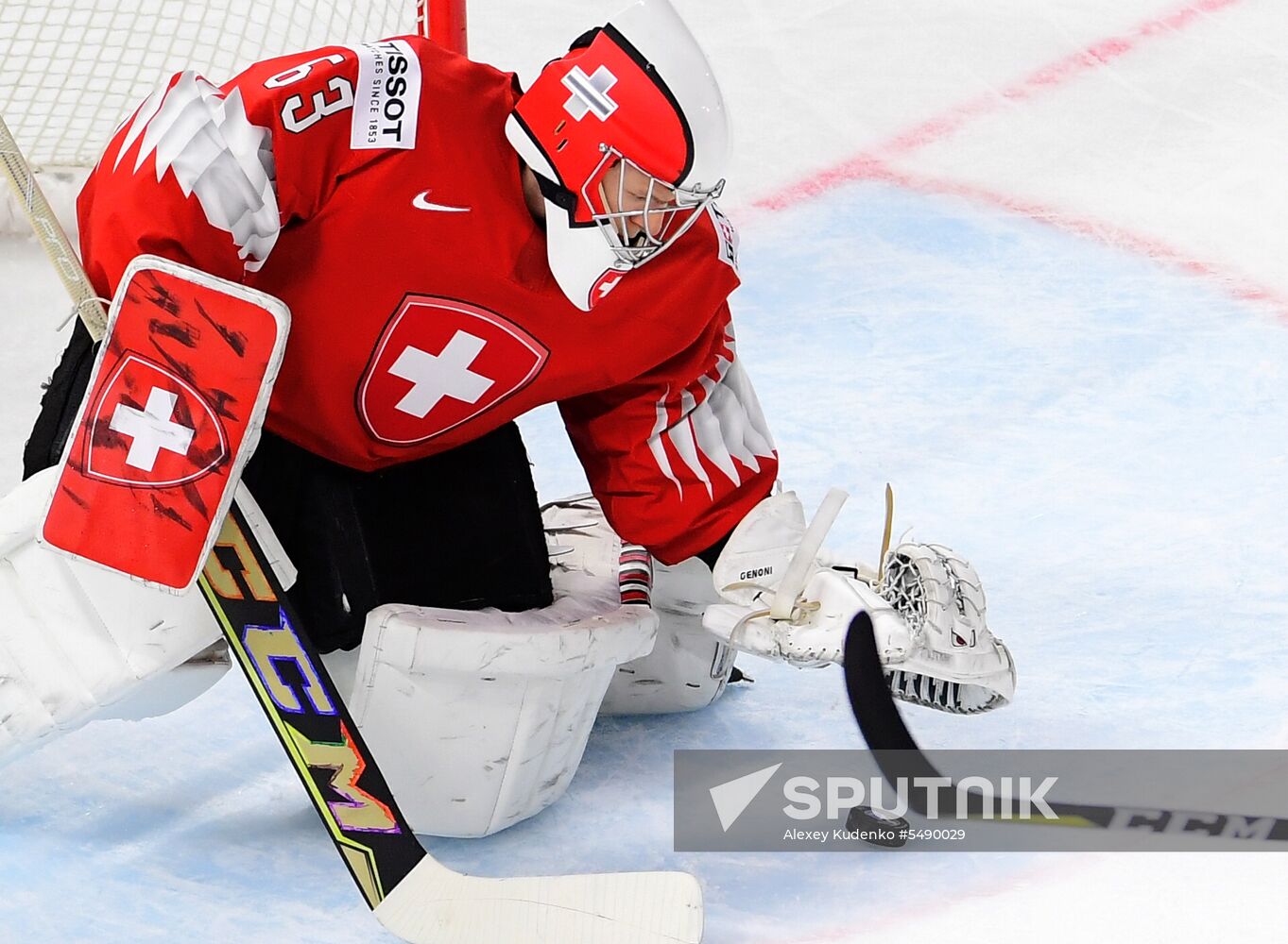 Ice Hockey World Championship. Switzerland vs. Austria