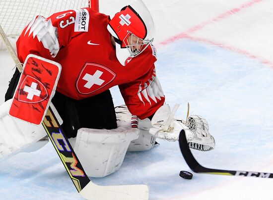 Ice Hockey World Championship. Switzerland vs. Austria