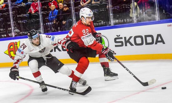 Ice Hockey World Championship. Switzerland vs. Austria