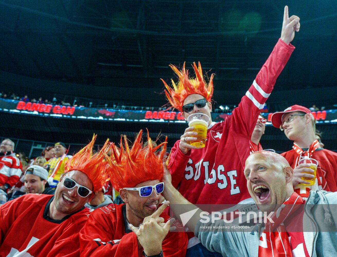 Ice Hockey World Championship. Switzerland vs. Austria