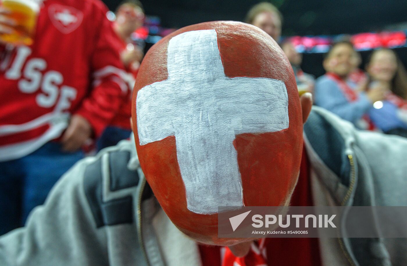 Ice Hockey World Championship. Switzerland vs. Austria