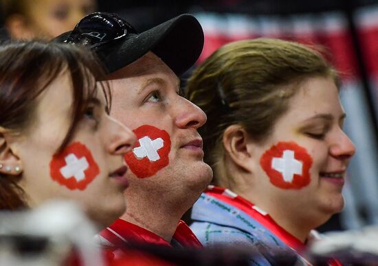 Ice Hockey World Championship. Switzerland vs. Austria