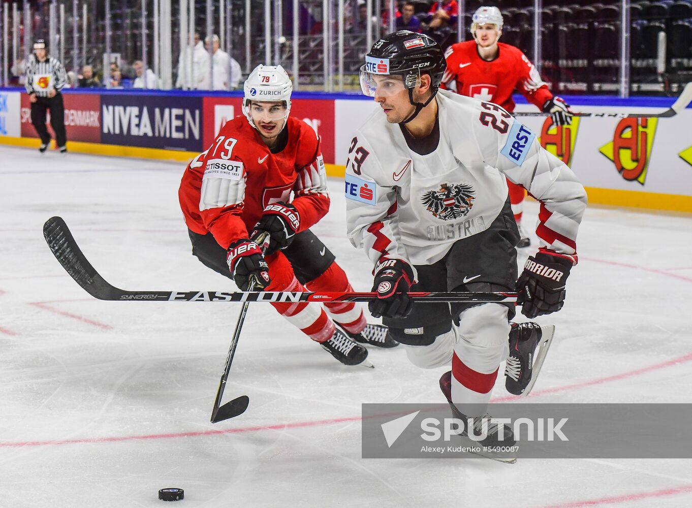 Ice Hockey World Championship. Switzerland vs. Austria