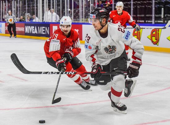Ice Hockey World Championship. Switzerland vs. Austria
