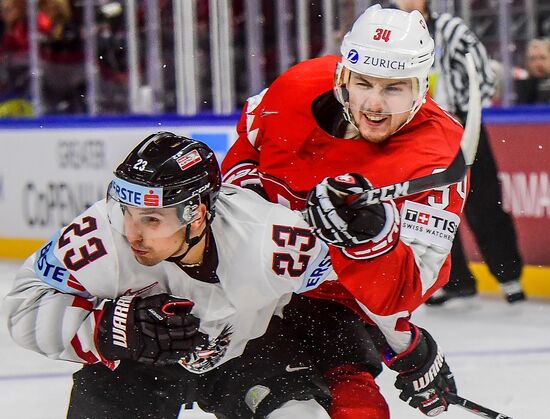 Ice Hockey World Championship. Switzerland vs. Austria