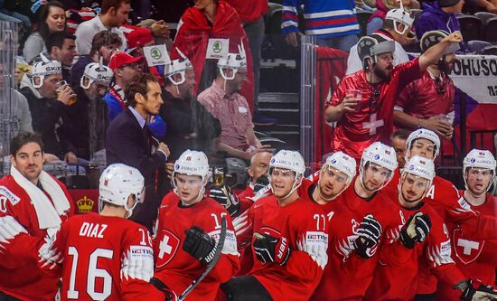 Ice Hockey World Championship. Switzerland vs. Austria
