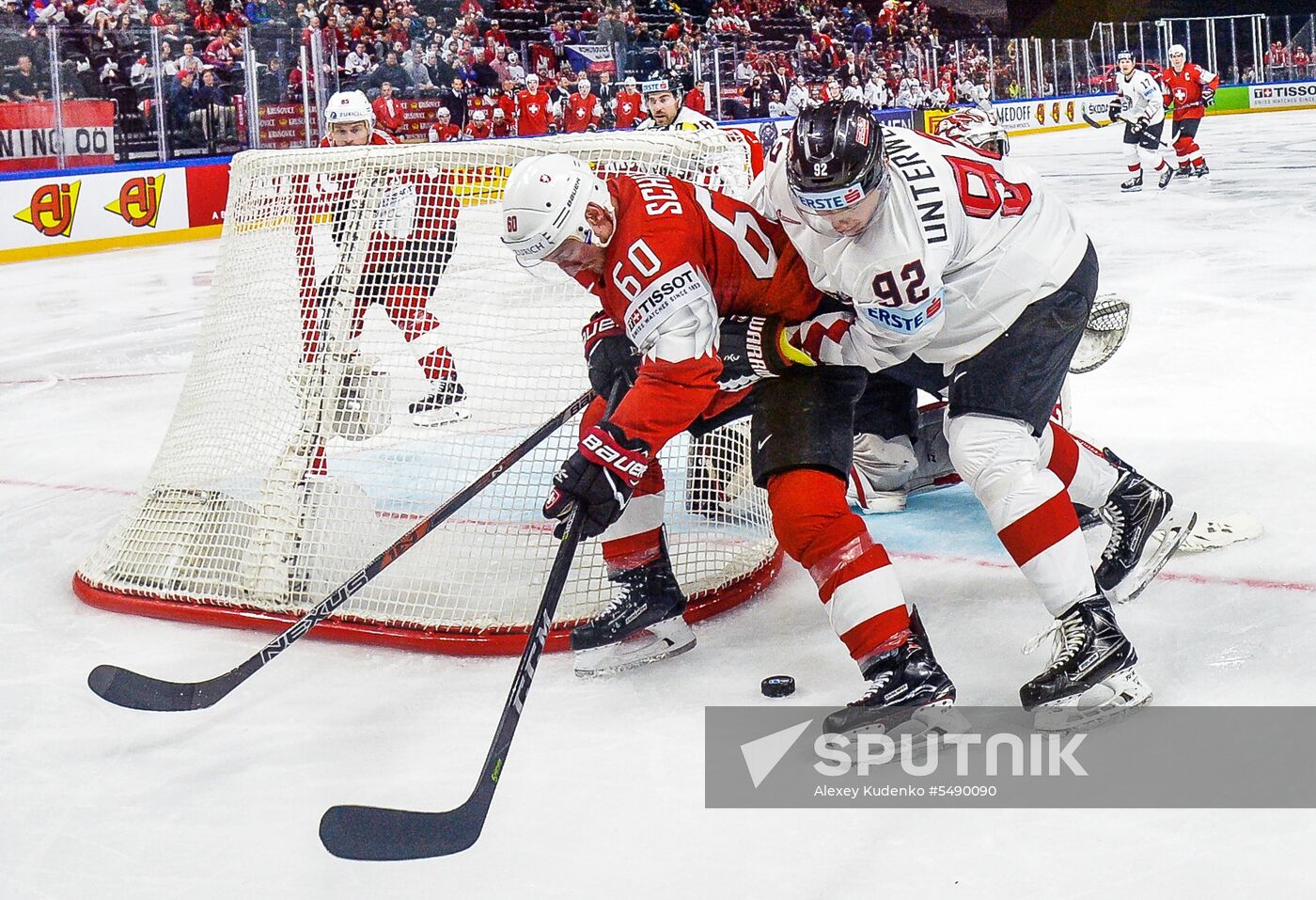 Ice Hockey World Championship. Switzerland vs. Austria