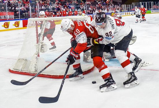 Ice Hockey World Championship. Switzerland vs. Austria