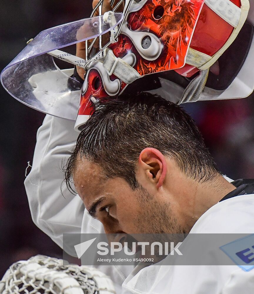 Ice Hockey World Championship. Switzerland vs. Austria