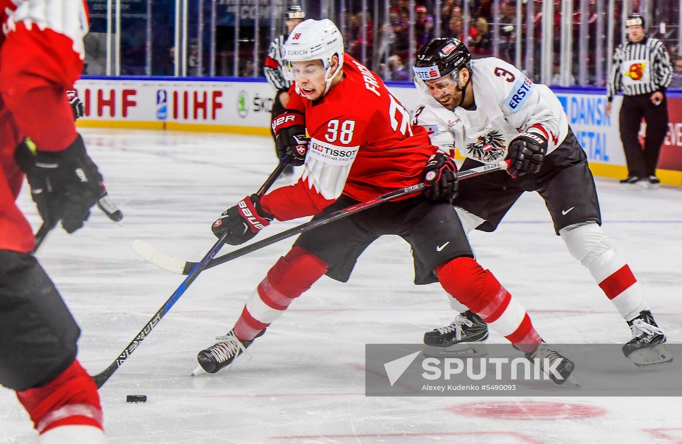 Ice Hockey World Championship. Switzerland vs. Austria