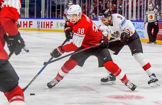 Ice Hockey World Championship. Switzerland vs. Austria