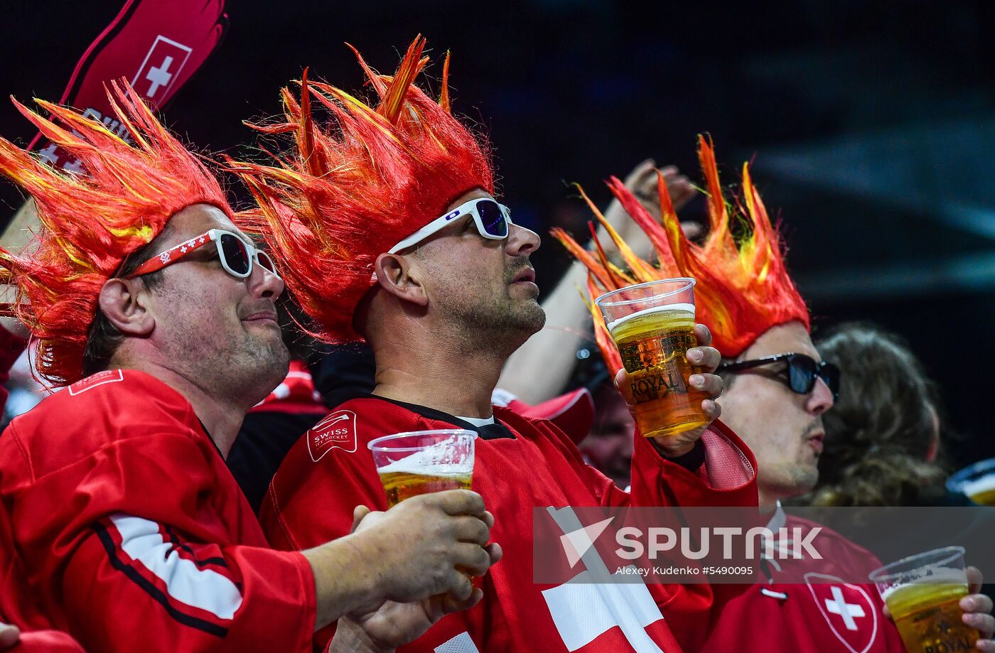 Ice Hockey World Championship. Switzerland vs. Austria