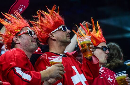 Ice Hockey World Championship. Switzerland vs. Austria
