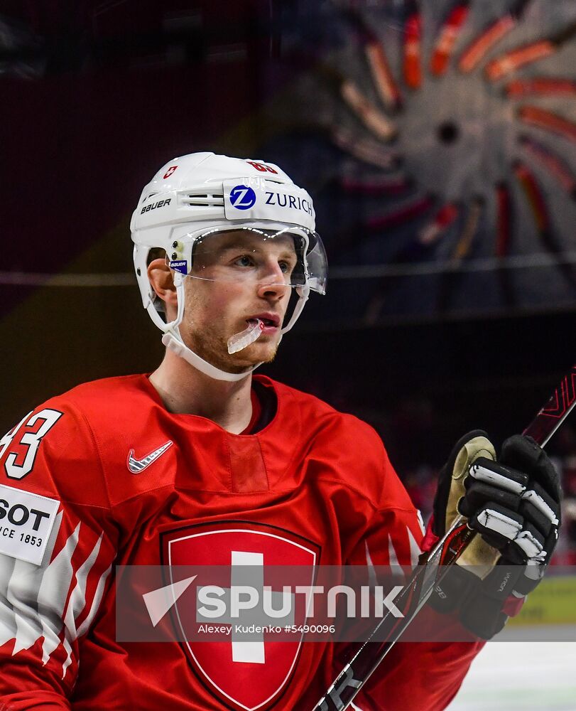 Ice Hockey World Championship. Switzerland vs. Austria